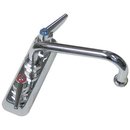 T&S BRASS Faucet 4" Ctr Deck 6" Noz B1110